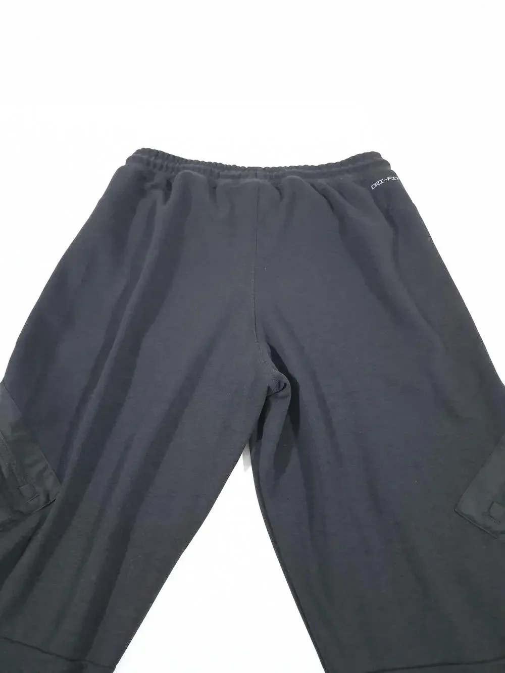 Jordan EYBL Sweatpants Mens Large Black Dri-FIT Jogger Pants Patch DQ7897-010